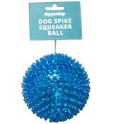Wholesale - DOG SPIKE SQUEAKER BALL BLUE C/P 36, UPC: